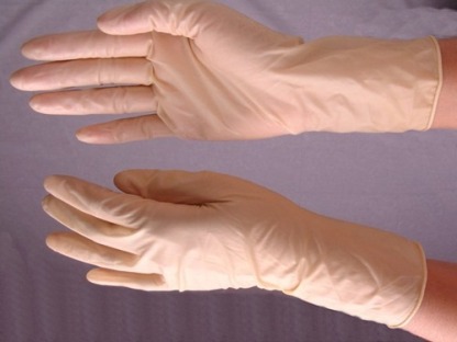 ถุงมือแพทย์สีเนื้อ - ถุงมือแพทย์สีเนื้อ