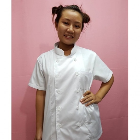 โรงงานผลิตเสื้อยูนิฟอร์ม - เอส.วี.ซี.อิมพีเรียล - เสื้อเชฟแขนสั้น