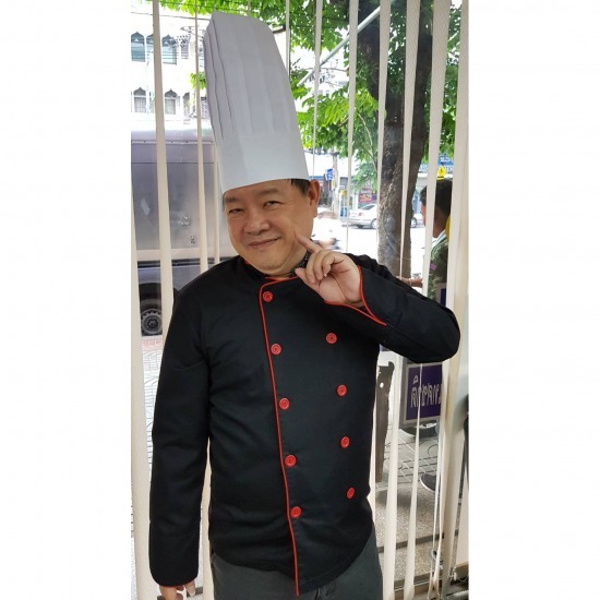 หมวกเชฟจีบรอบทรงสูง โรงงานหมวกเชฟจีบรอบทรงสูง  รับทำหมวกเชฟจีบรอบทรงสูง  หมวกเชฟจีบรอบทรงสูง 